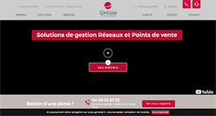 Desktop Screenshot of ginkoia.fr